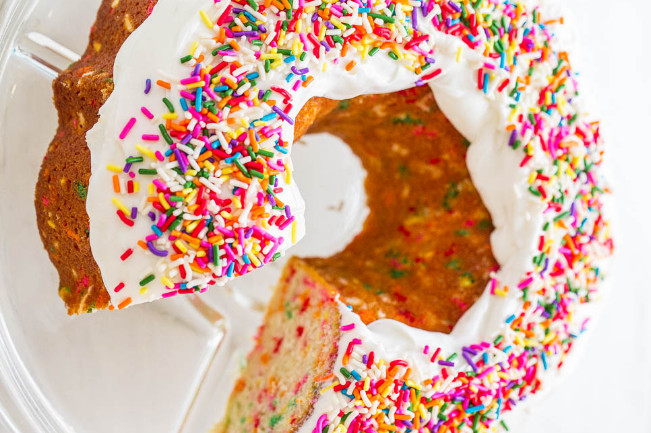 Nothing Bundt Cake Confetti Recipe for the Best Celebration Cake to Make at Home
