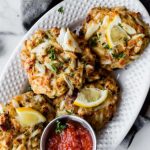 Backfin Crab Meat Cakes Simple Recipe with Old Bay Seasoning