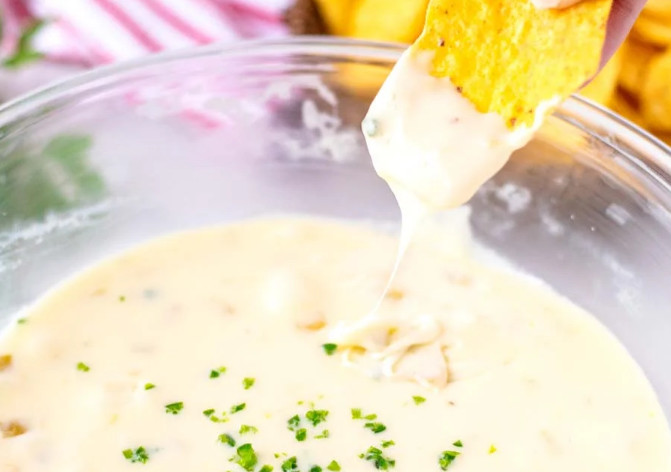 Velveeta White Queso, a Simple Cheese Dip You Can Make Quickly